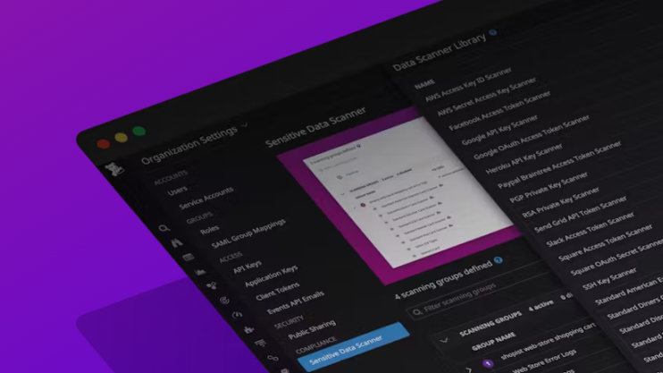 Log Sensitive Data Scrubbing and Scanning on Datadog